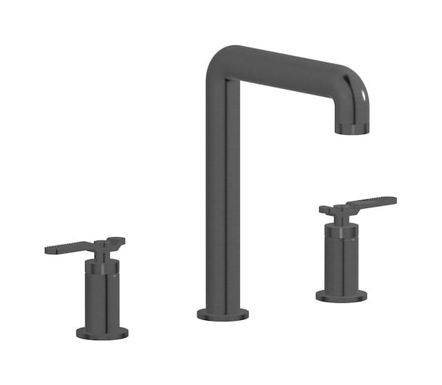 IB Rubinetterie Bold – Μπαταρία Νιπτήρα Ψηλή – Brushed Black Chrome (B2390CS)