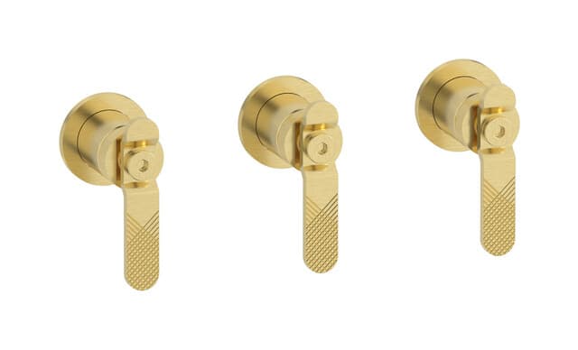 IB Rubinetterie Bold – Μίκτης Εντοιχισμού – Brushed Pale Gold (B2410IS)