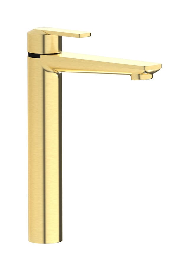 IB Rubinetterie C-67 – Μπαταρία Νιπτήρα Ψηλή – Brushed Pale Gold (C6202IS)