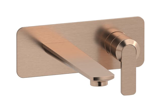 IB Rubinetterie C-67 – Μπαταρία Νιπτήρα Τοίχου – Brushed Rose Gold (C6206SR)