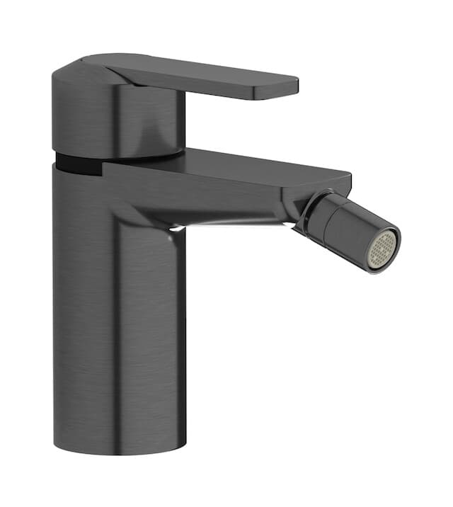 IB Rubinetterie C-67 – Μπαταρία Μπιντέ – Brushed Black Chrome (C6220CS)