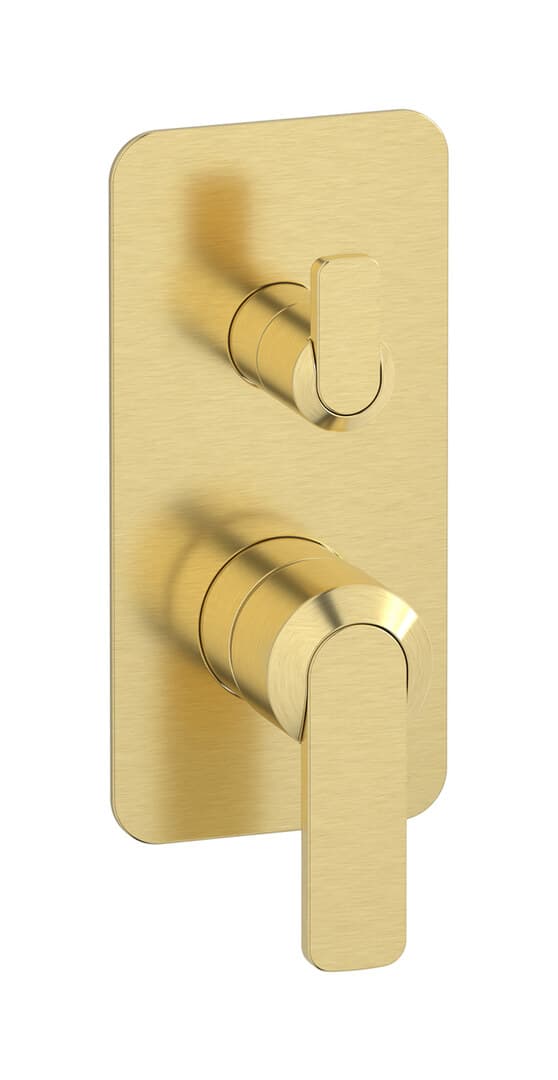 IB Rubinetterie C-67 – Μπαταρία Νιπτήρα Τοίχου – Brushed Pale Gold (C6310IS)