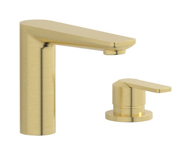 IB Rubinetterie C-67 – Μπαταρία Νιπτήρα – Brushed Pale Gold (C6394IS)