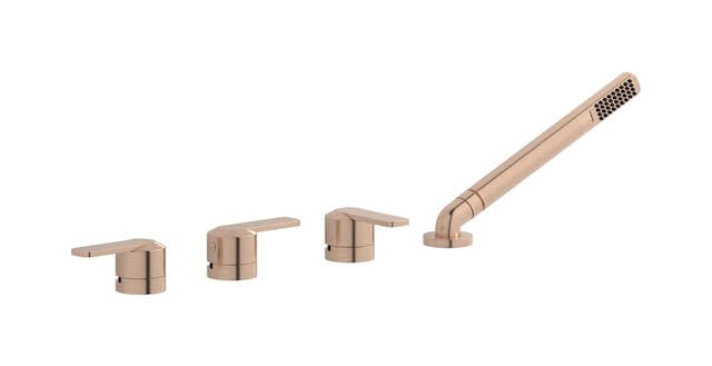 IB Rubinetterie C-67 – Μπαταρία Μπανιέρας – Brushed Rose Gold (C6397SR)