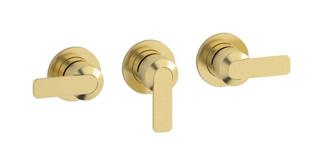 IB Rubinetterie C-67 – Μίκτης Εντοιχισμού – Brushed Pale Gold (C6410IS)