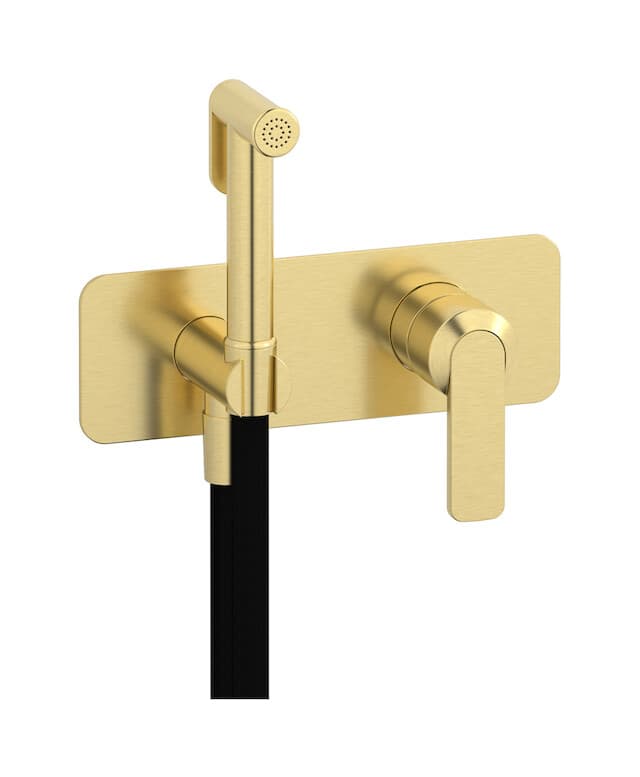 IB Rubinetterie C-67 – Μπαταρία Μπιντέ – Brushed Pale Gold (C6706IS)