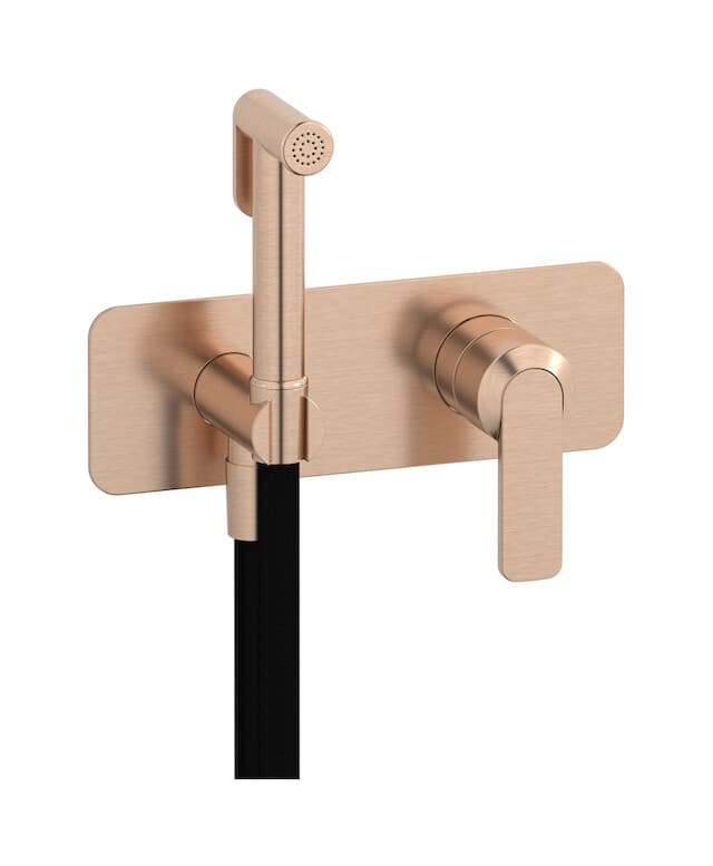 IB Rubinetterie C-67 – Μπαταρία Μπιντέ – Brushed Rose Gold (C6706SR)