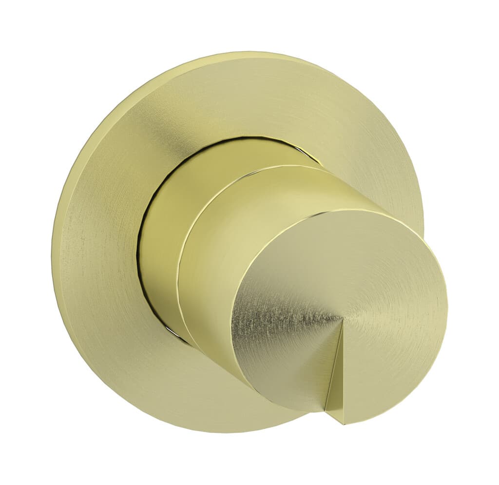 IB Rubinetterie Cake – Μπαταρία Νιπτήρα Τοίχου – Brushed Warm Brass (CA305WA)