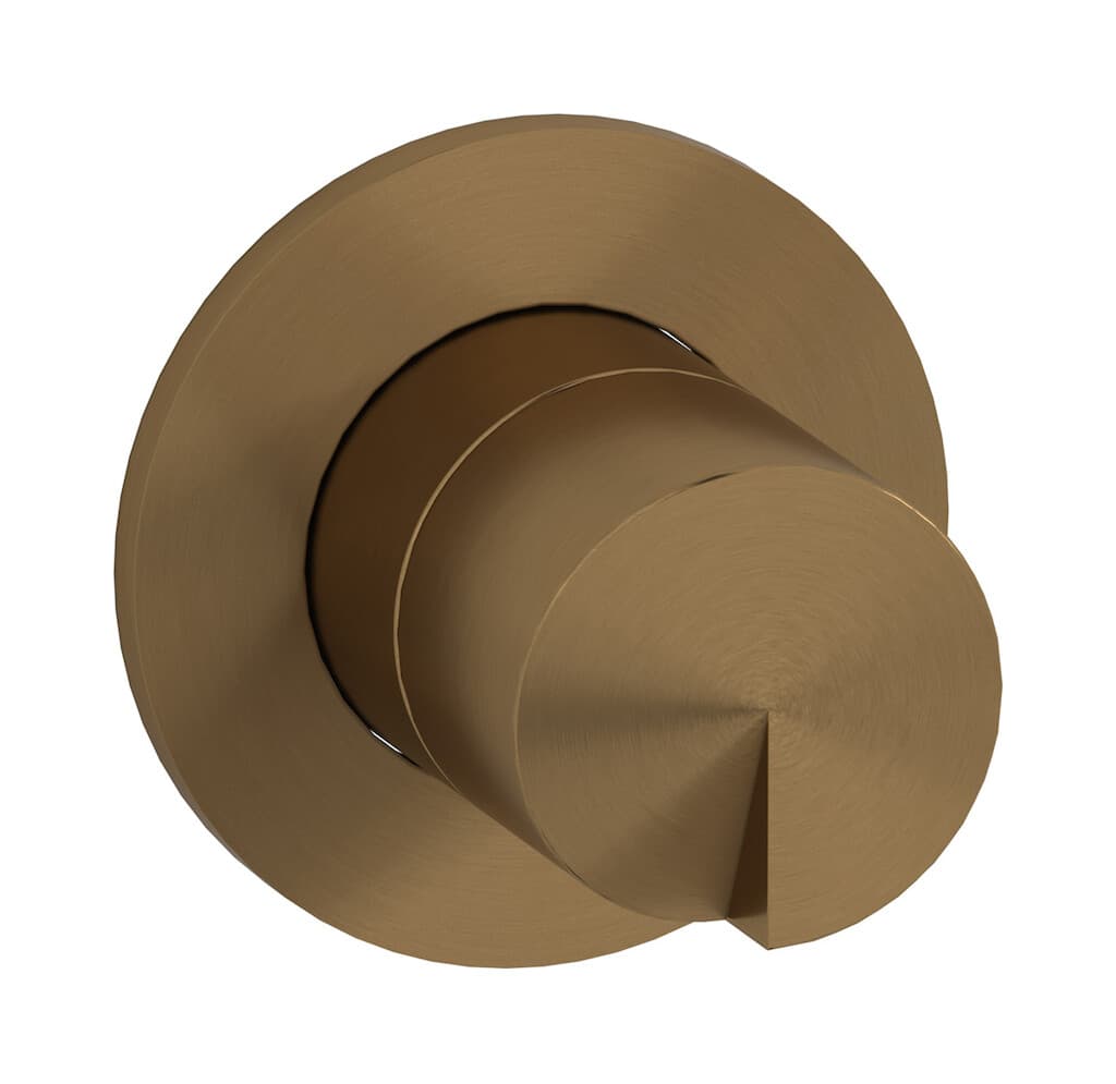 IB Rubinetterie Cake – Μπαταρία Νιπτήρα Τοίχου – Brushed Warm Bronze (CA305WB)