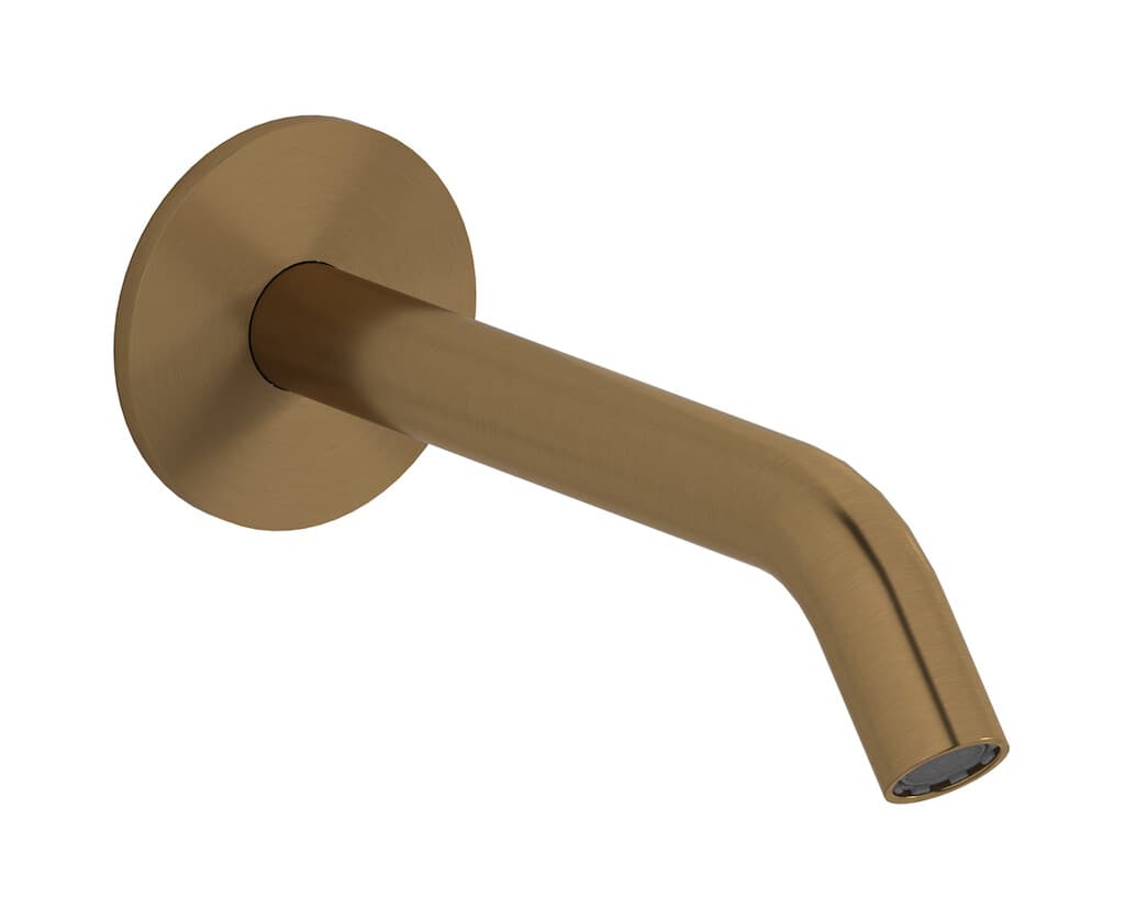 IB Rubinetterie Cake – Μπαταρία Νιπτήρα Τοίχου – Brushed Warm Bronze (CA320WB)