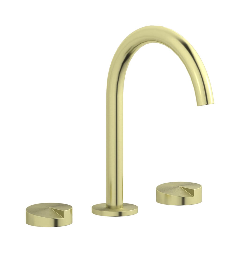 IB Rubinetterie Cake – Μπαταρία Νιπτήρα – Brushed Warm Brass (CA392WA)