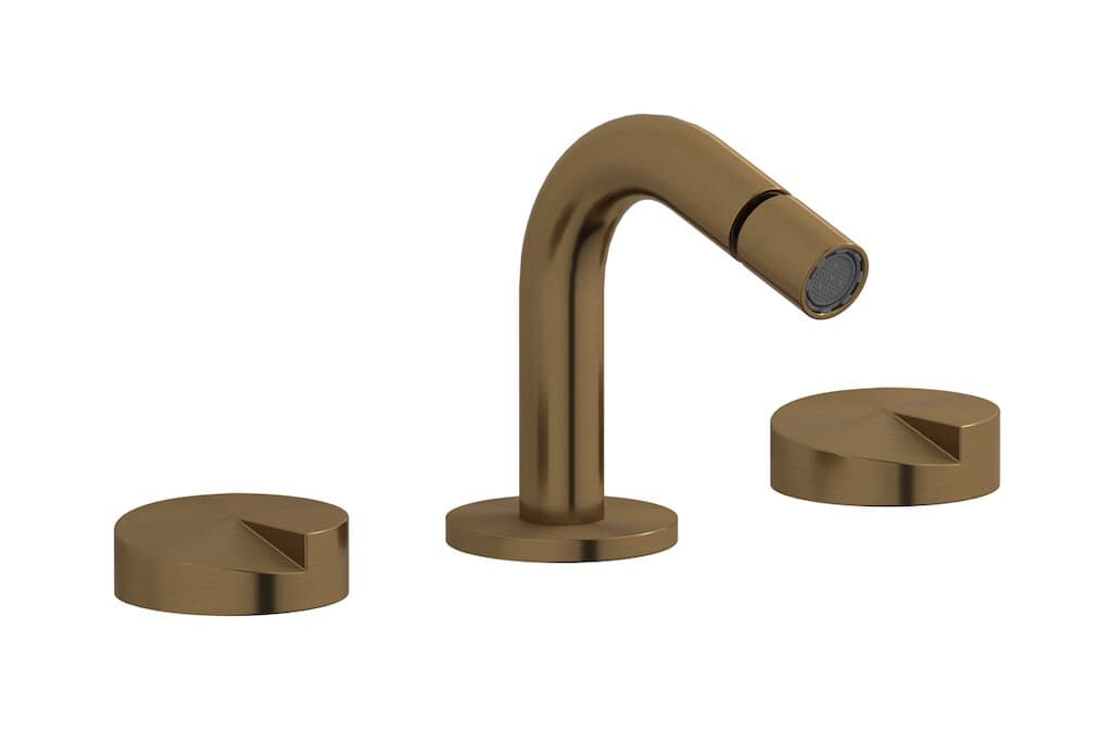 IB Rubinetterie Cake – Μπαταρία Μπιντέ – Brushed Warm Bronze (CA393WB)