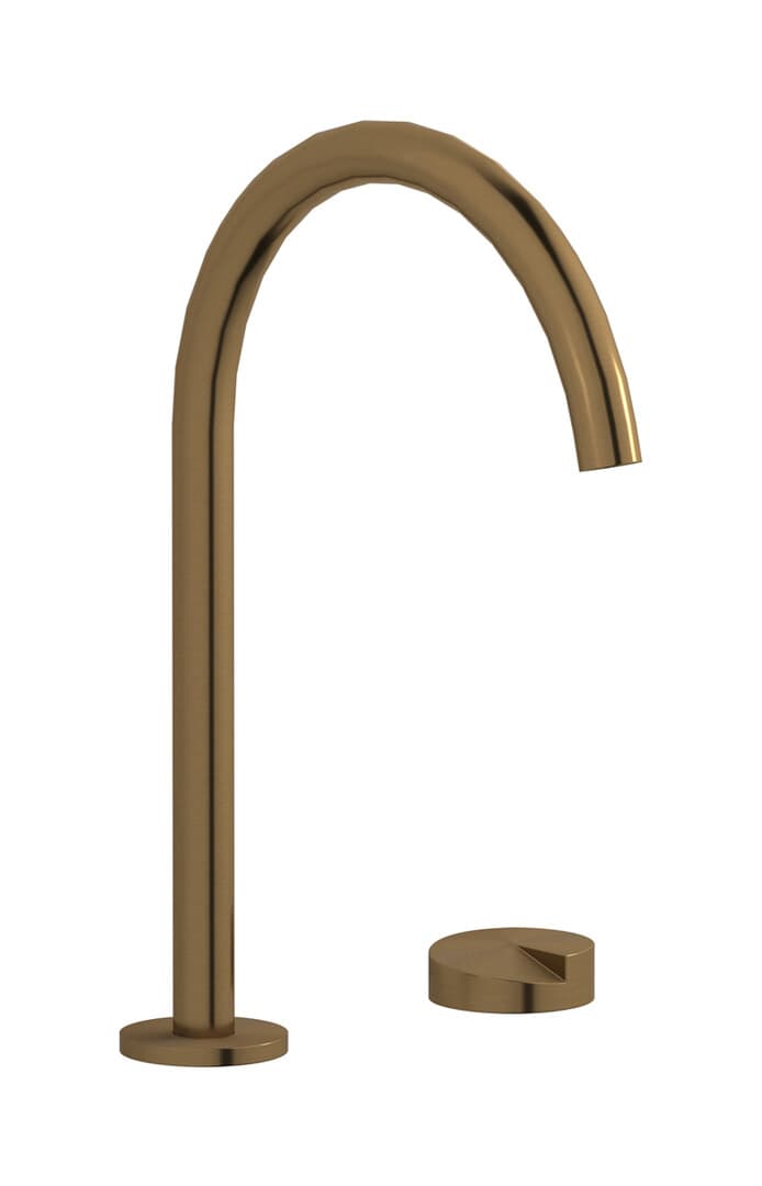 IB Rubinetterie Cake – Μπαταρία Νιπτήρα Ψηλή – Brushed Warm Bronze (CA395WB)