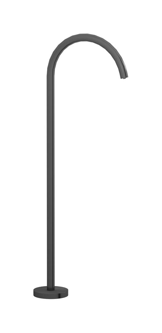 IB Rubinetterie Cake – Μπαταρία Μπανιέρας – Brushed Black Metal (CA399BM)