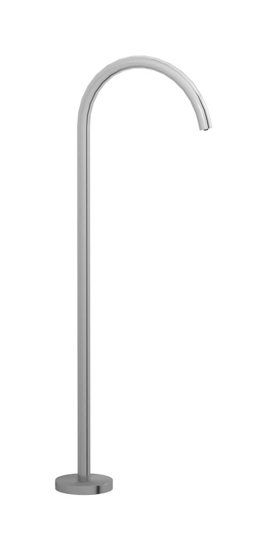 IB Rubinetterie Cake – Μπαταρία Μπανιέρας – Brushed Stainless Steel (CA399SA)