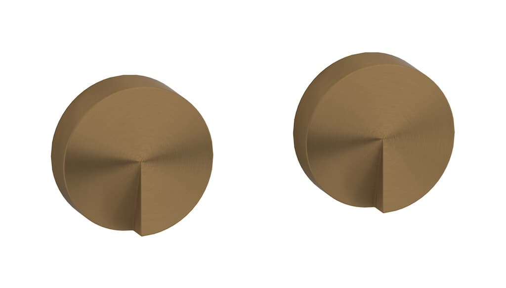 IB Rubinetterie Cake – Μπαταρία Νιπτήρα Τοίχου – Brushed Warm Bronze (CA400WB)