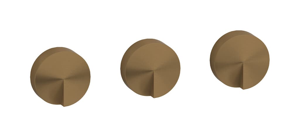 IB Rubinetterie Cake – Μίκτης Εντοιχισμού – Brushed Warm Bronze (CA410WB)