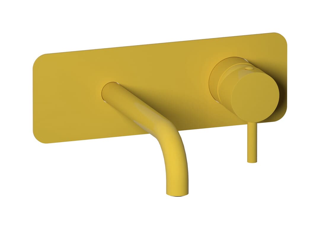 IB Rubinetterie Colore – Μπαταρία Νιπτήρα Τοίχου – Yellow Franciacorta (CO206GI)