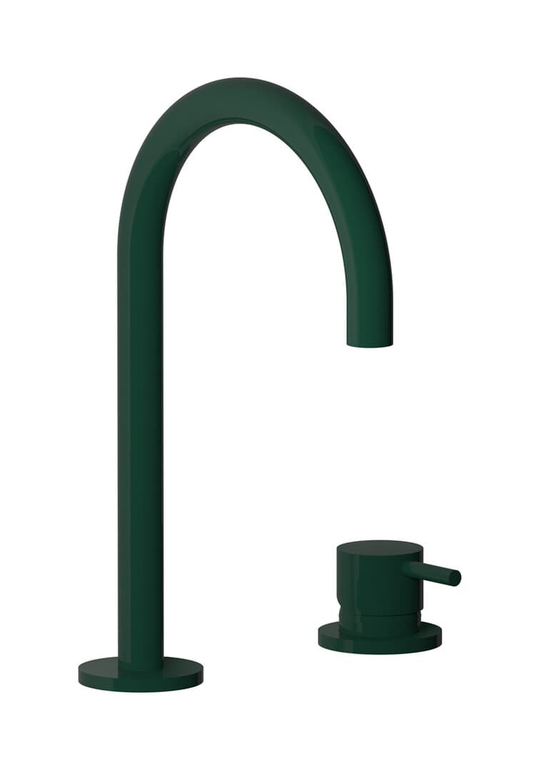IB Rubinetterie Colore – Μπαταρία Νιπτήρα Τοίχου – Green Maddalena (CO394VD)