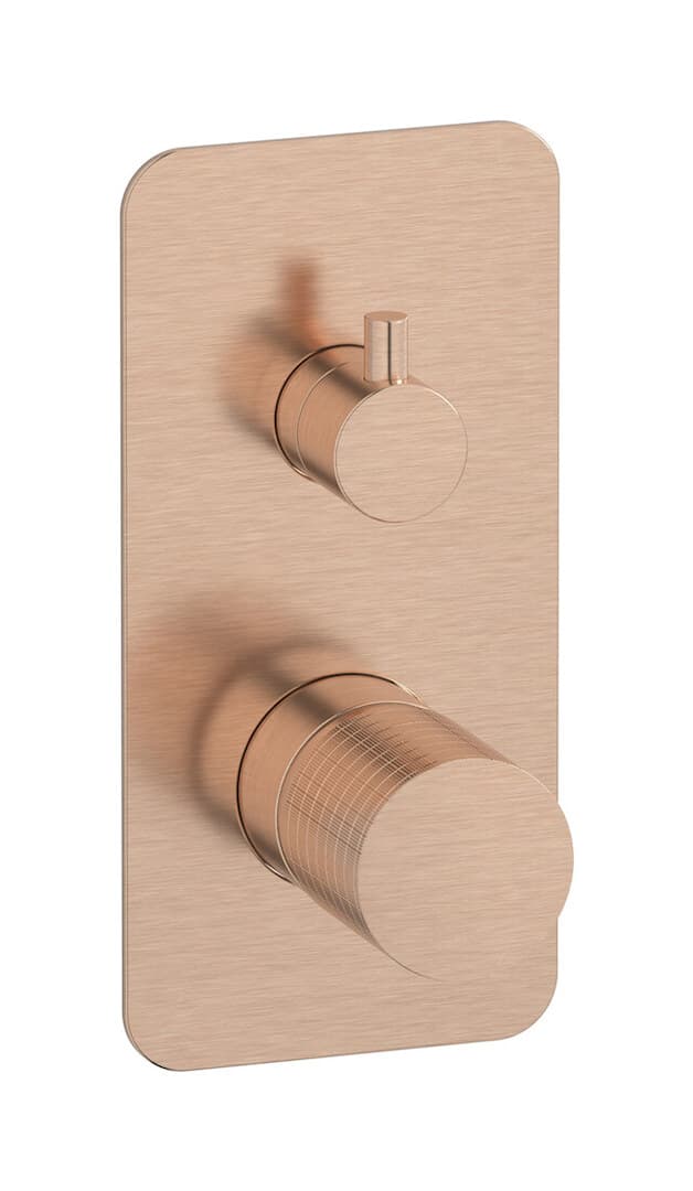 IB Rubinetterie Gatsby – Μπαταρία Νιπτήρα Τοίχου – Brushed Rose Gold (GA312SR)