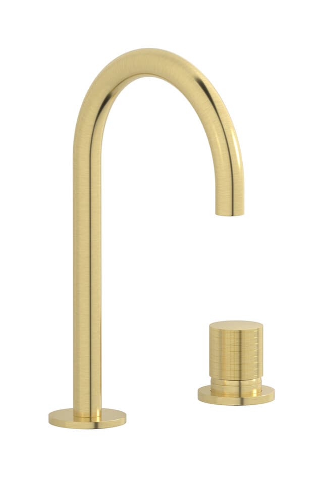 IB Rubinetterie Gatsby – Μπαταρία Νιπτήρα Τοίχου – Brushed Pale Gold (GA394IS)