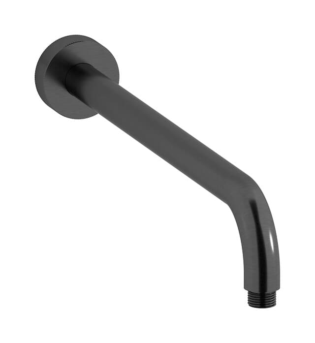 IB Rubinetterie Monamour – Βραχίονας Ντους – Brushed Black Chrome (ID050CS)