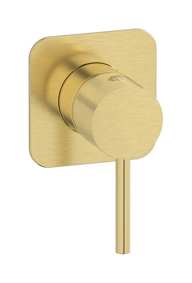 IB Rubinetterie Industria – Μπαταρία Νιπτήρα Τοίχου – Brushed Pale Gold (ID300IS)