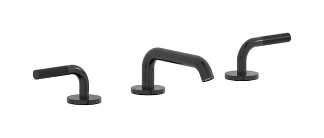 IB Rubinetterie Industria – Μπαταρία Νιπτήρα – Brushed Black Chrome (ID392CS)