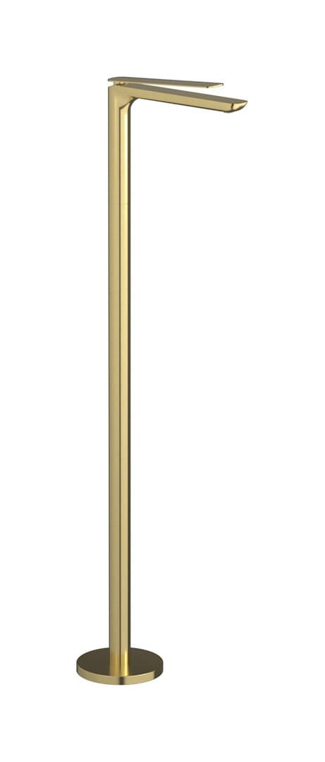 IB Rubinetterie K2 – Μπαταρία Νιπτήρα Δαπέδου – Brushed Pale Gold (K2299IS)