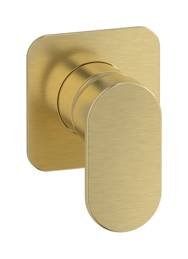 IB Rubinetterie K2 – Μπαταρία Νιπτήρα Τοίχου – Brushed Pale Gold (K2300IS)