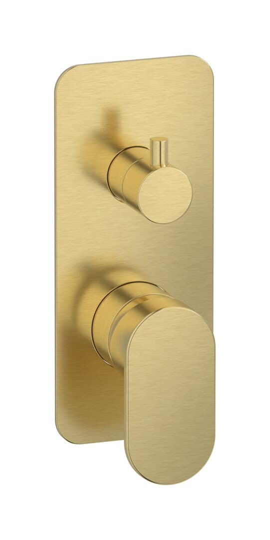 IB Rubinetterie K2 – Εξωτερικά Μέρη Εντοιχισμού Ντους – Brushed Pale Gold (K2312IS)