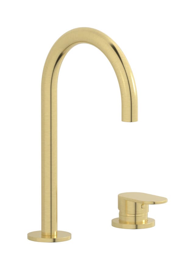 IB Rubinetterie K2 – Μπαταρία Νιπτήρα – Brushed Pale Gold (K2394IS)