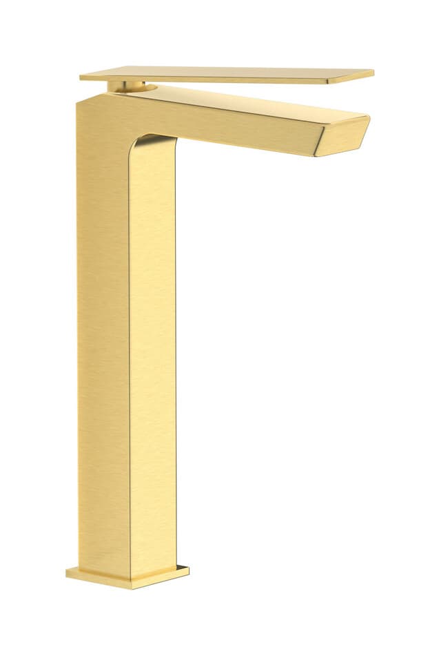 IB Rubinetterie K3 – Μπαταρία Νιπτήρα Ψηλή – Brushed Pale Gold (K3202IS)