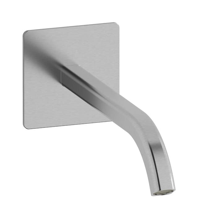 IB Rubinetterie Elio – Μπαταρία Νιπτήρα Τοίχου – Brushed Nickel (KEO320SS)