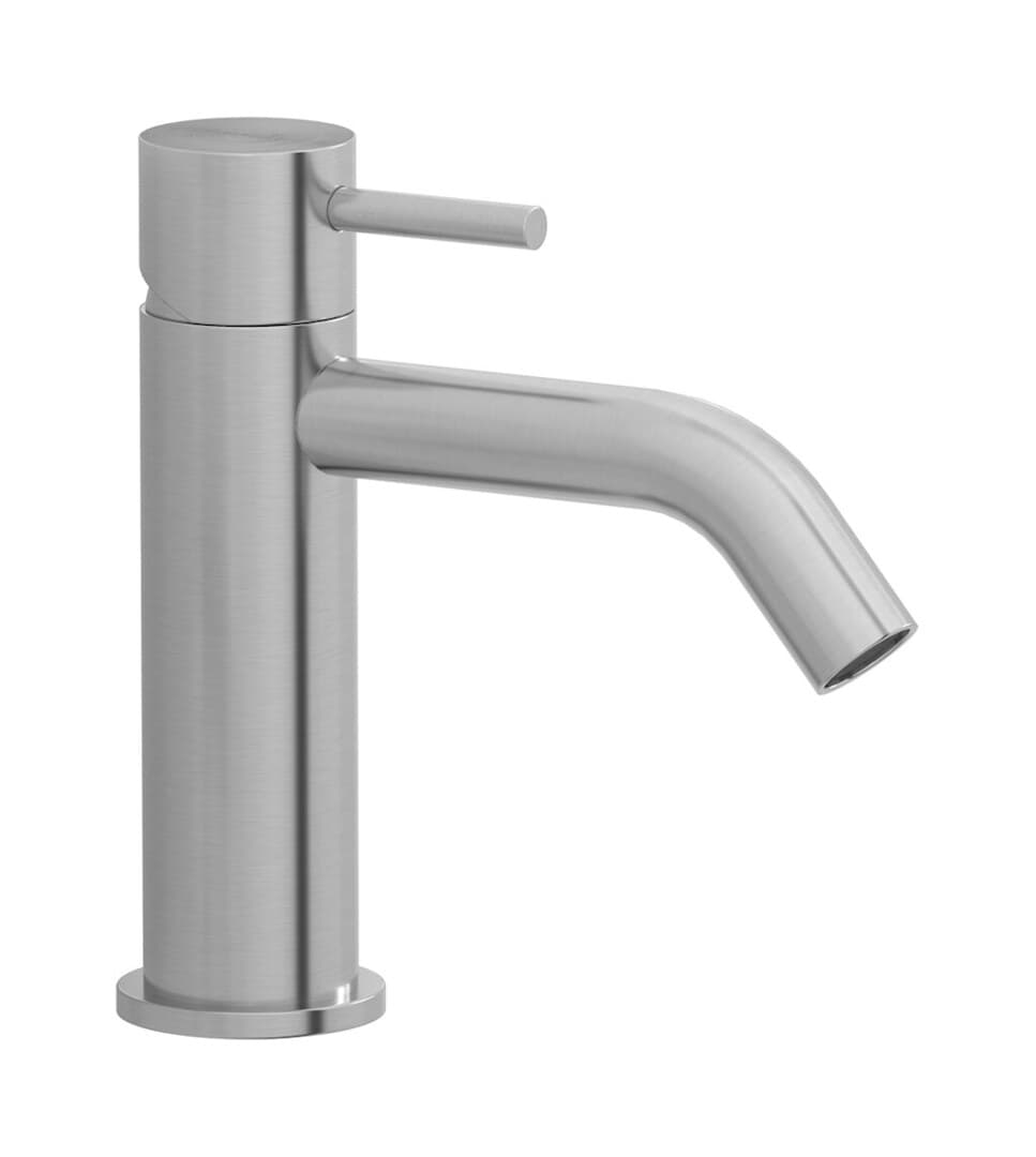IB Rubinetterie M316 – Μπαταρία Νιπτήρα – Brushed Stainless Steel (M3200SA)