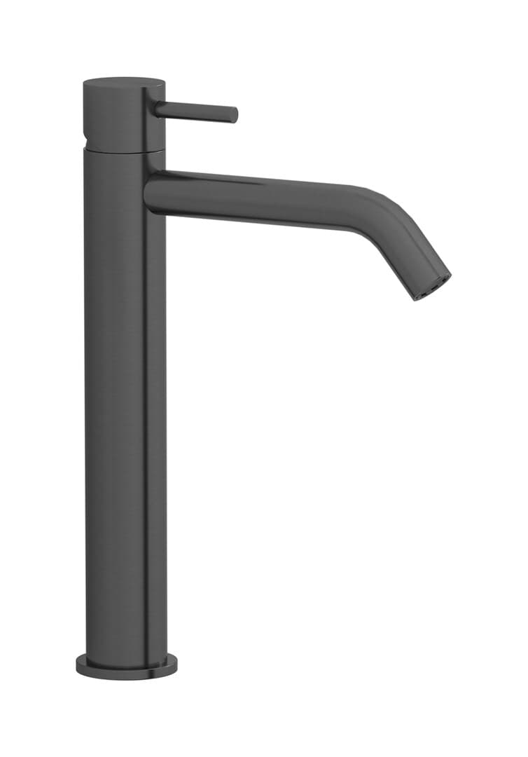 IB Rubinetterie M316 – Μπαταρία Νιπτήρα Ψηλή – Brushed Black Metal (M3202BM)