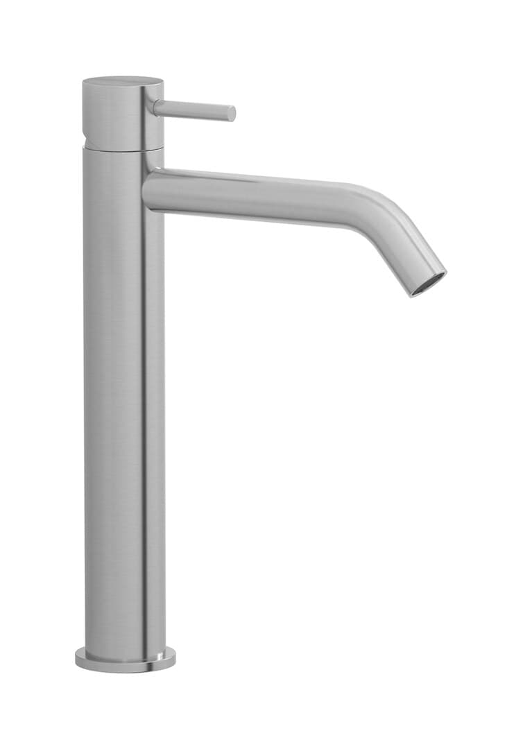 IB Rubinetterie M316 – Μπαταρία Νιπτήρα Ψηλή – Brushed Stainless Steel (M3202SA)