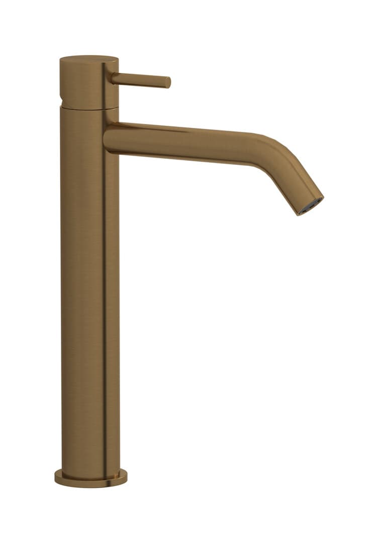 IB Rubinetterie M316 – Μπαταρία Νιπτήρα Ψηλή – Brushed Warm Bronze (M3202WB)
