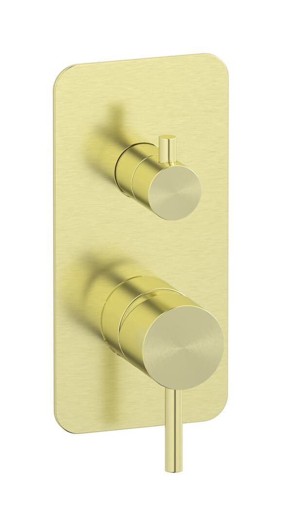 IB Rubinetterie M316 – Μπαταρία Νιπτήρα Τοίχου – Brushed Warm Brass (M3310WA)