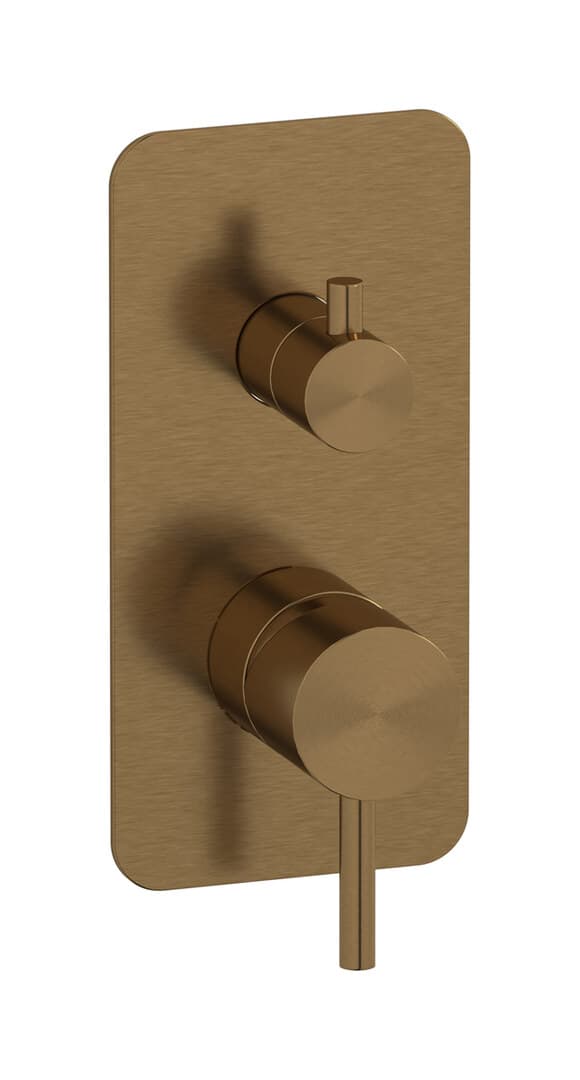 IB Rubinetterie M316 – Μπαταρία Νιπτήρα Τοίχου – Brushed Warm Bronze (M3310WB)