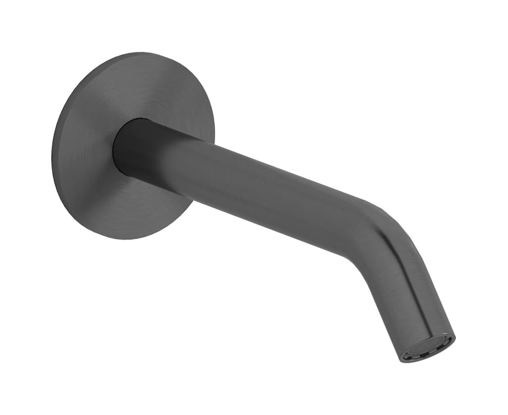 IB Rubinetterie M316 – Μπαταρία Νιπτήρα Τοίχου – Brushed Black Metal (M3327BM)