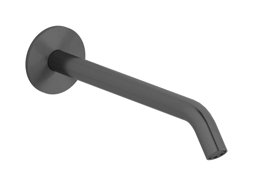 IB Rubinetterie M316 – Μπαταρία Νιπτήρα Τοίχου – Brushed Black Metal (M3328BM)