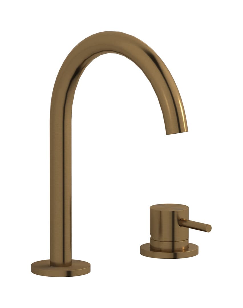 IB Rubinetterie M316 – Μπαταρία Νιπτήρα Τοίχου – Brushed Warm Bronze (M3394WB)