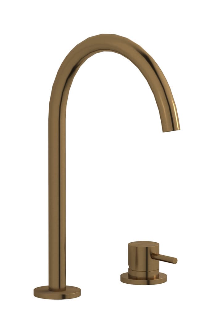 IB Rubinetterie M316 – Μπαταρία Νιπτήρα Ψηλή – Brushed Warm Bronze (M3395WB)