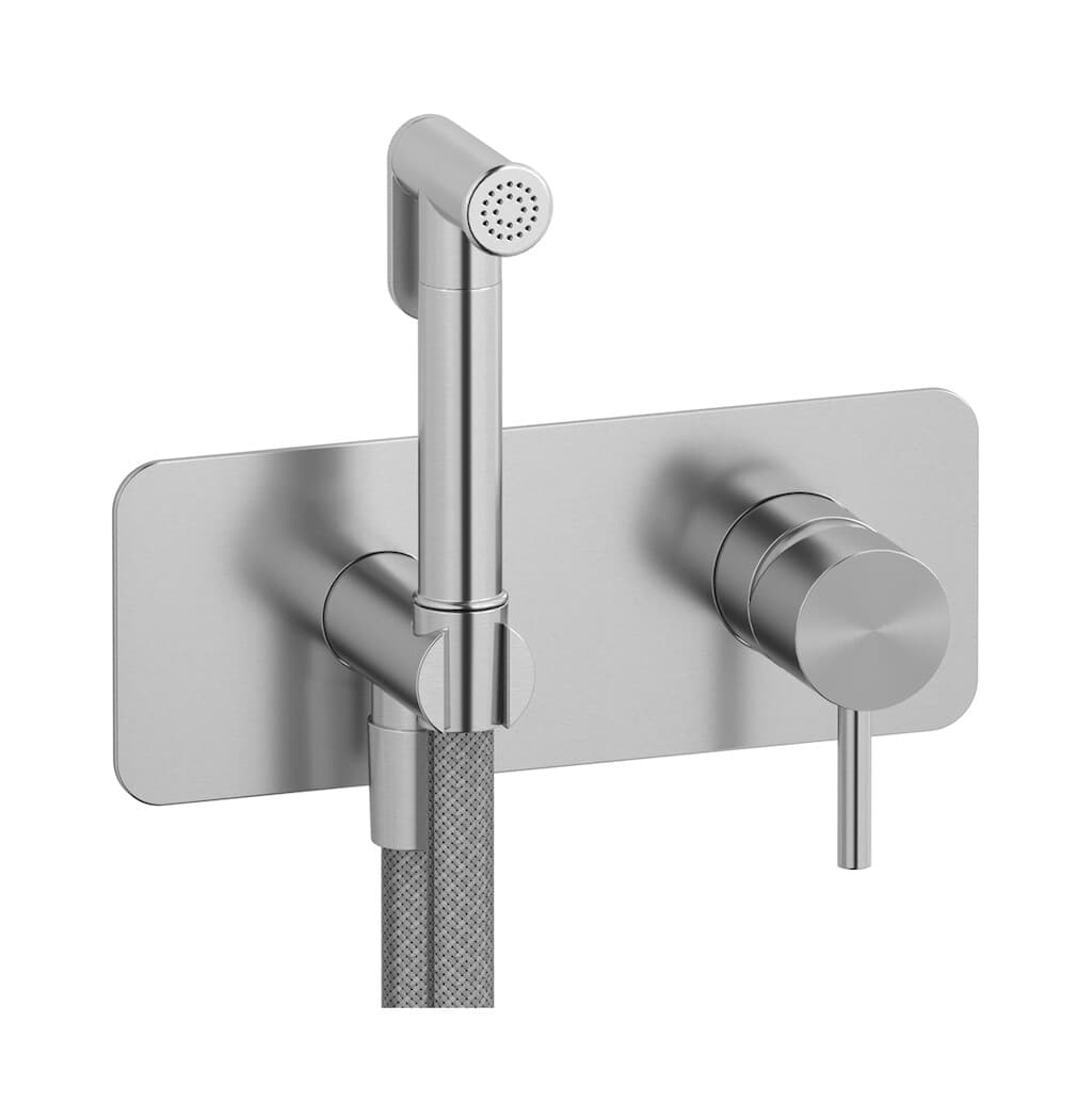 IB Rubinetterie M316 – Ντουζάκι Μπιντέ – Brushed Stainless Steel (M3706SA)