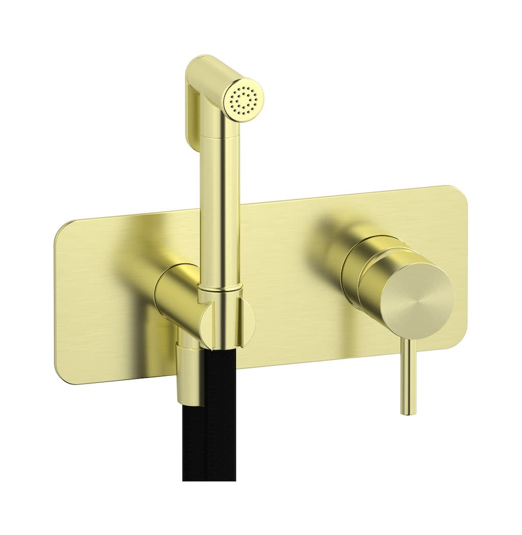 IB Rubinetterie M316 – Μπαταρία Μπιντέ – Brushed Warm Brass (M3706WA)