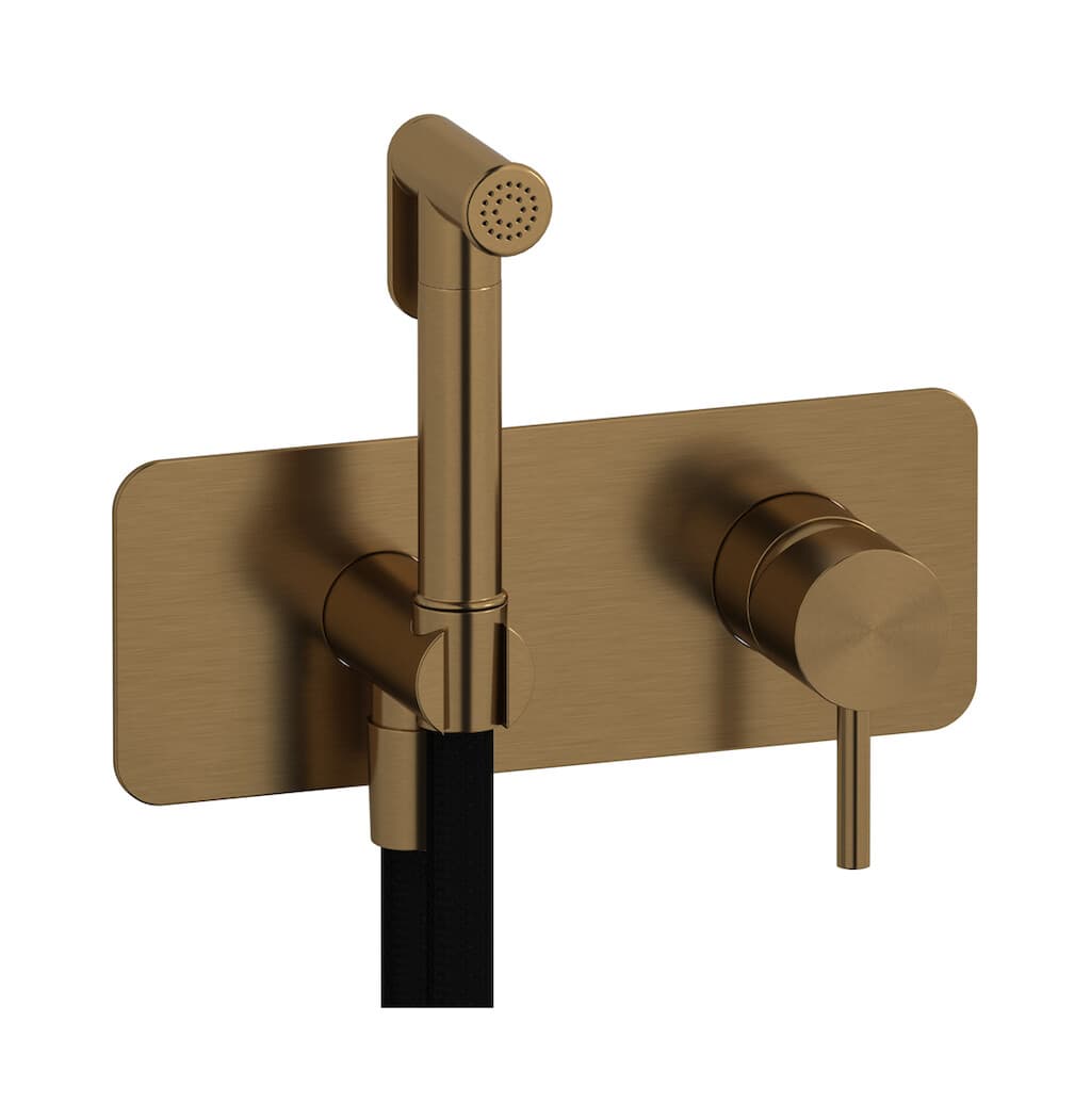 IB Rubinetterie M316 – Ντουζάκι Μπιντέ – Brushed Warm Bronze (M3706WB)