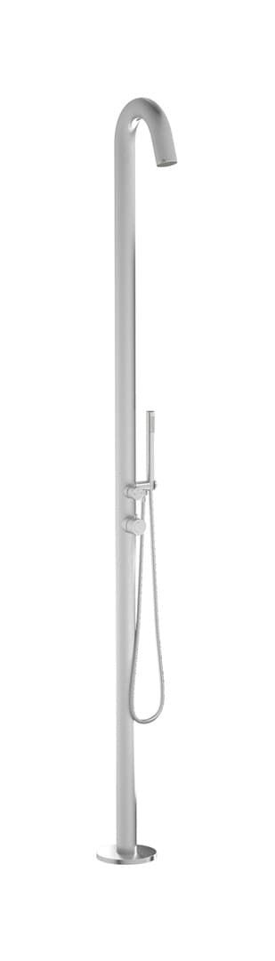 IB Rubinetterie Outdoor Shower 316 – Κεφαλή Ντους – Brushed Stainless Steel (MA901SA)