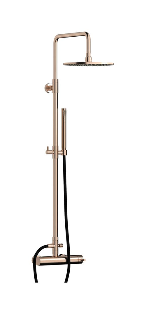 IB Rubinetterie Indoor Shower – Κεφαλή Ντους – Brushed Rose Gold (MT127SR)