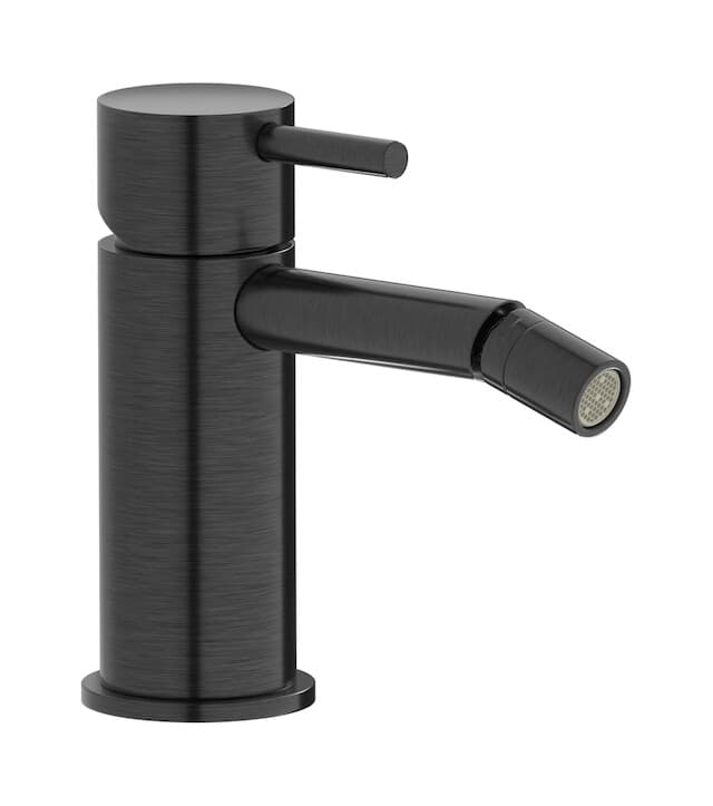 IB Rubinetterie MilanoTorino – Μπαταρία Μπιντέ – Brushed Black Chrome (MT220CS)